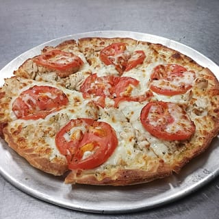 Garlic Chicken Pizza