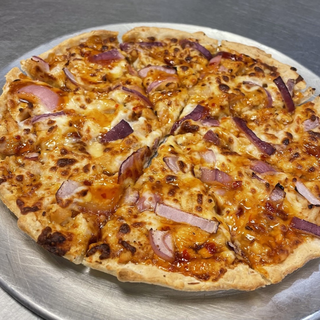 Spicy Asian Chicken Pizza