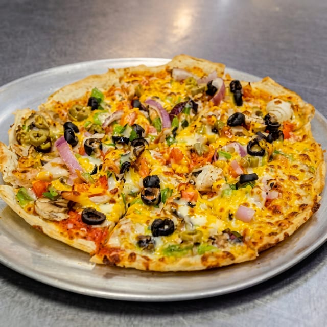 Vegetarian Pizza.