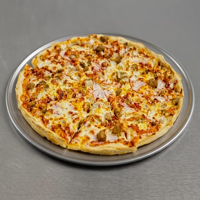 Meat Madness Pizza.