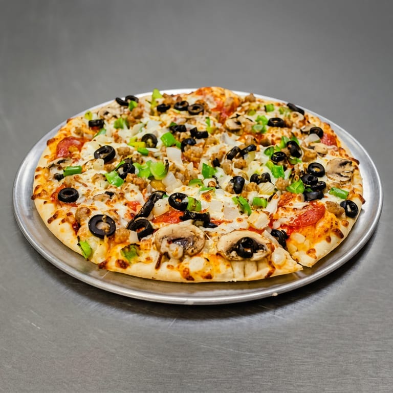 Delicious Supreme Pizza Awaits