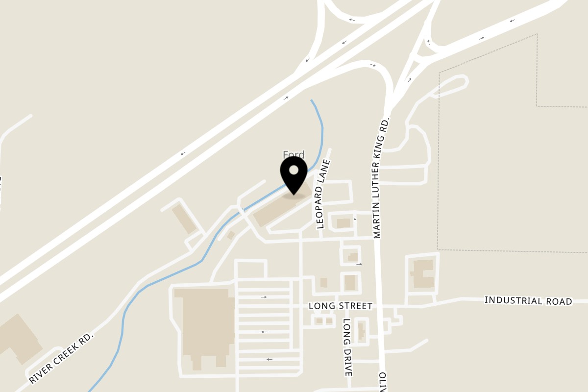 Map showing the location of Larry's Pizza Malvern (Leopard Lane) on 2300 Leopard Ln in Malvern